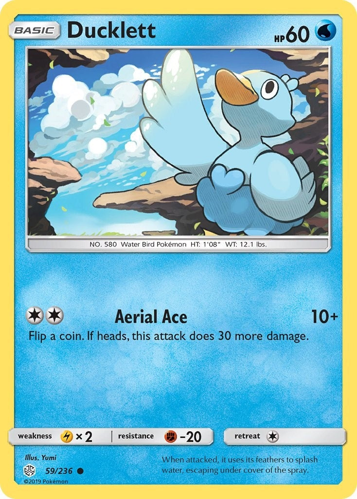 Image for Ducklett (59/236) (SM - Cosmic Eclipse) - Pokemon
