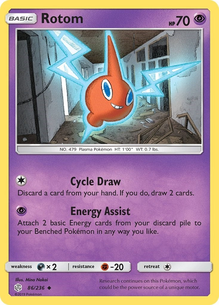 Image for Rotom (86/236) (SM - Cosmic Eclipse) - Pokemon