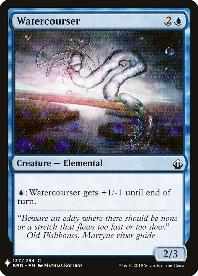 Image for Watercourser (137) - Magic: The Gathering