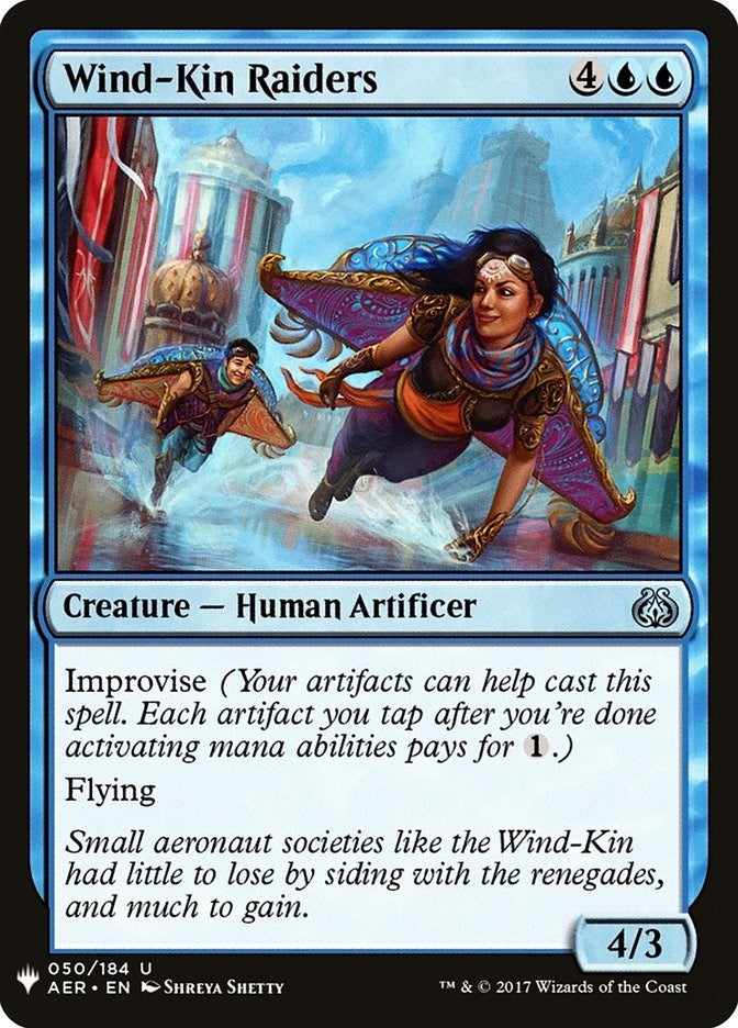 Image for Wind-Kin Raiders (50) - Magic: The Gathering