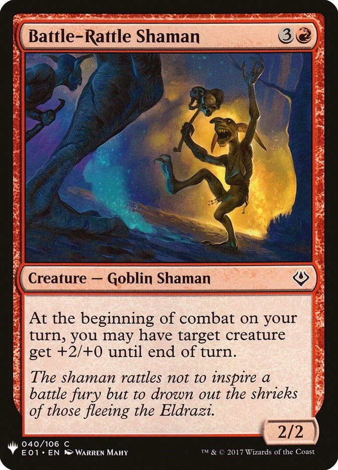 Battle-Rattle Shaman (40) (The List Reprints)