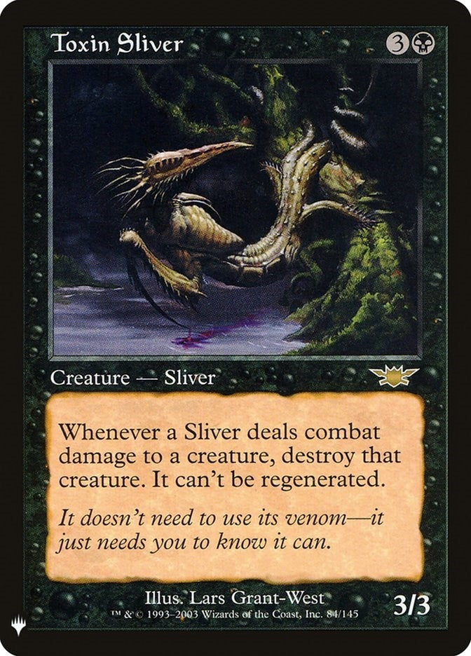 Image for Toxin Sliver (84) - Magic: The Gathering