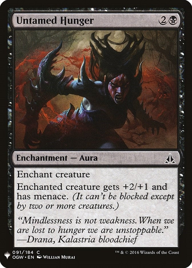 Image for Untamed Hunger (91) - Magic: The Gathering