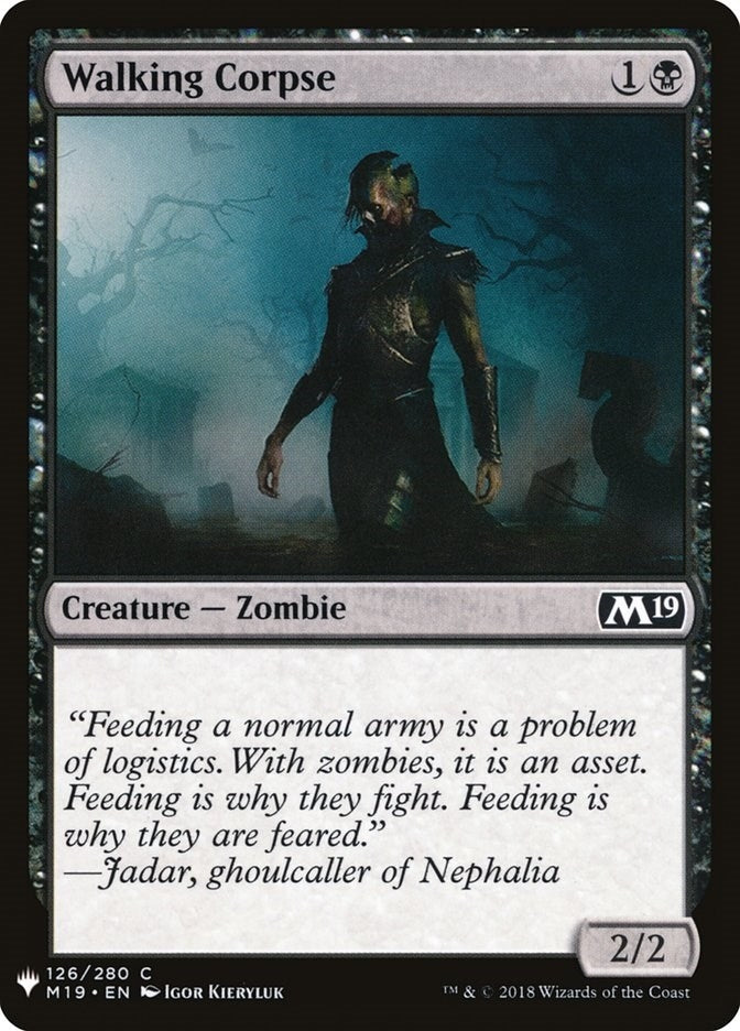 Image for Walking Corpse (126) - Magic: The Gathering