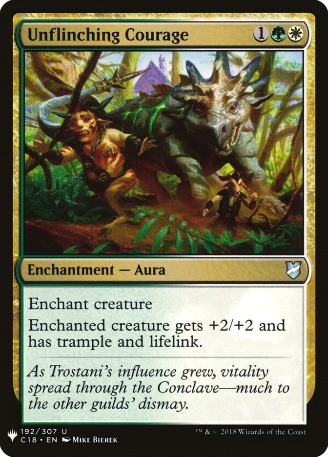 Image for Unflinching Courage (192) - Magic: The Gathering