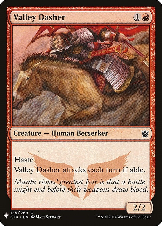 Image for Valley Dasher (125) - Magic: The Gathering