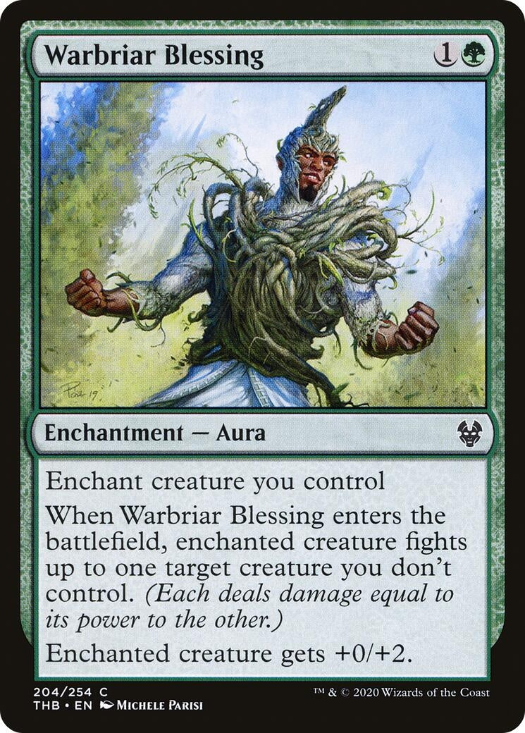 Image for Warbriar Blessing (204) - Magic: The Gathering