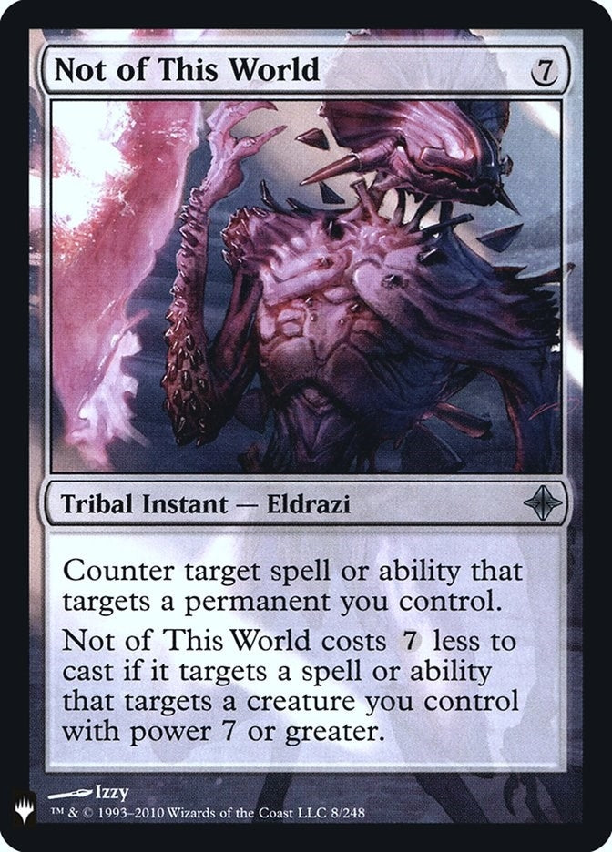 Not of This World (8) (The List Reprints)