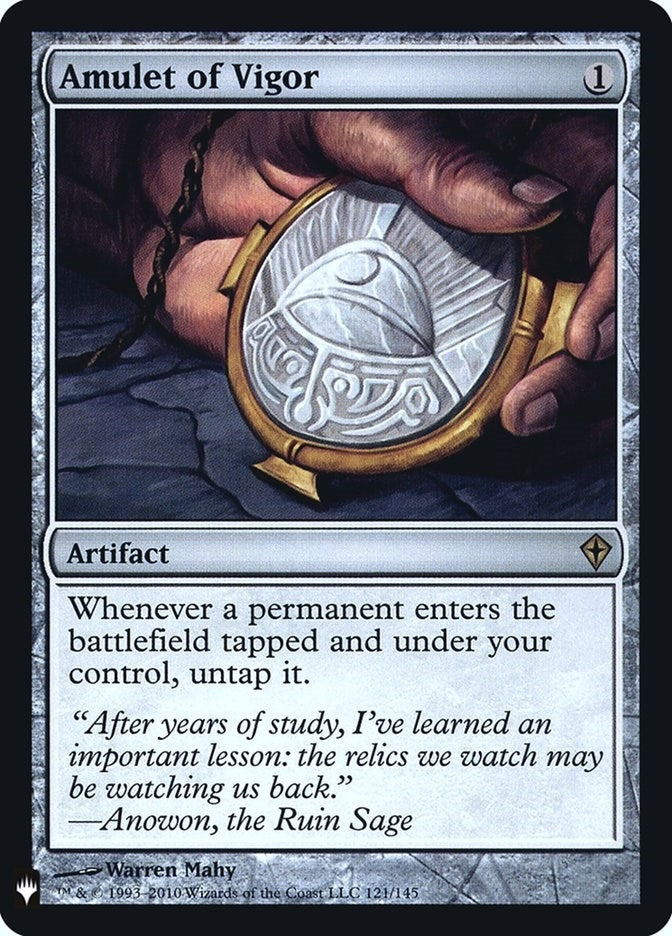 Amulet of Vigor (121) (The List Reprints)
