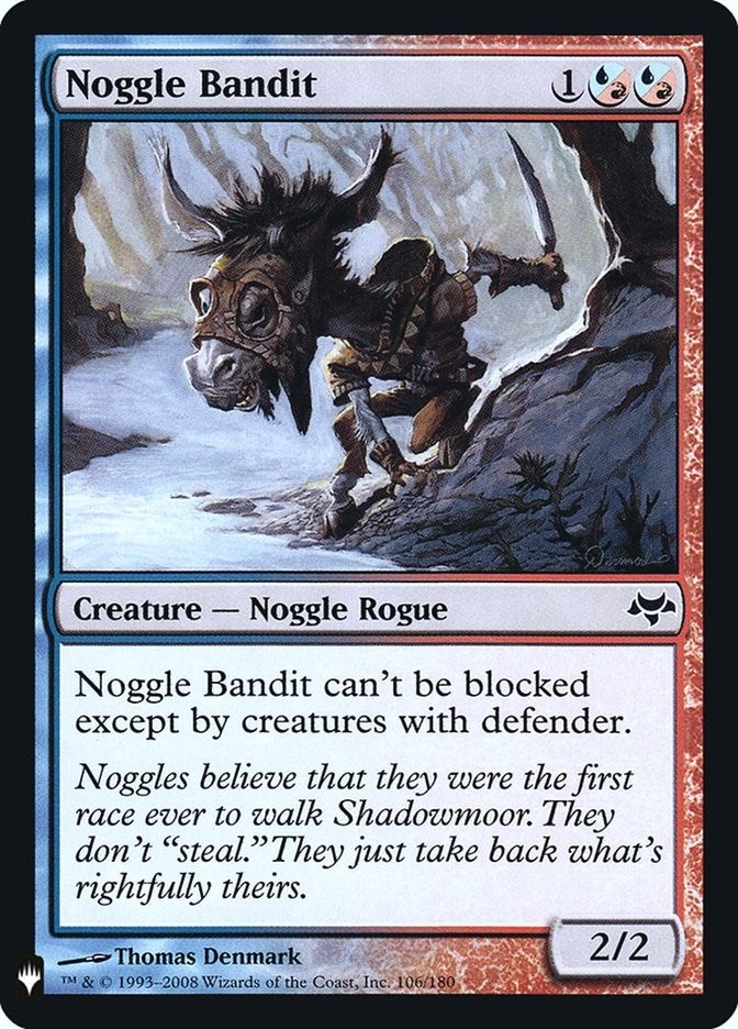 Noggle Bandit (106) (The List Reprints)
