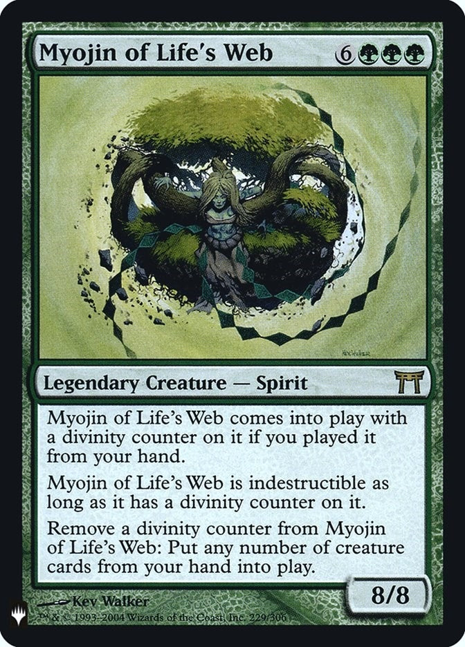 Myojin of Life's Web (229) (The List Reprints)