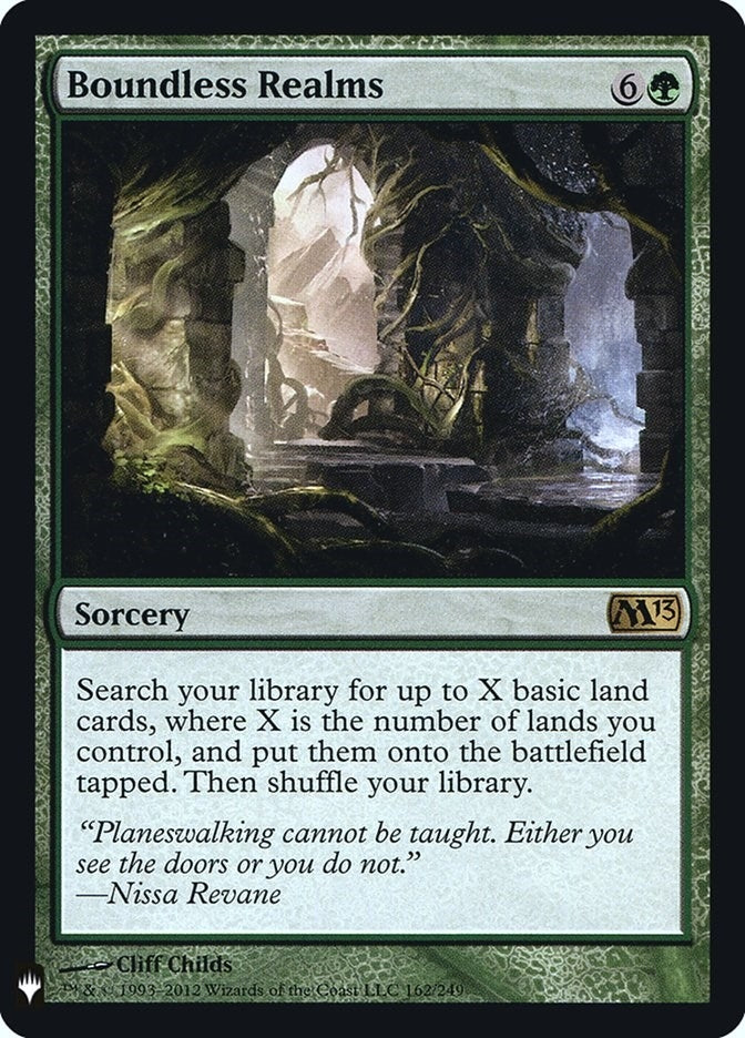 Boundless Realms (162) (The List Reprints)