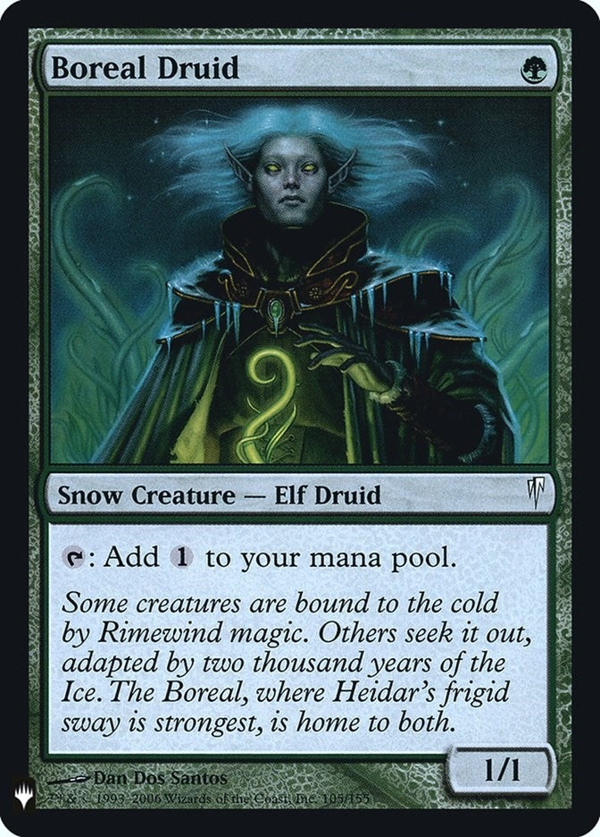 Boreal Druid (105) (The List Reprints)