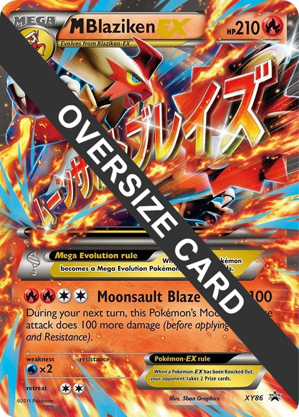 Image for M Blaziken EX - XY86 (XY86) (Jumbo Cards) - Pokemon