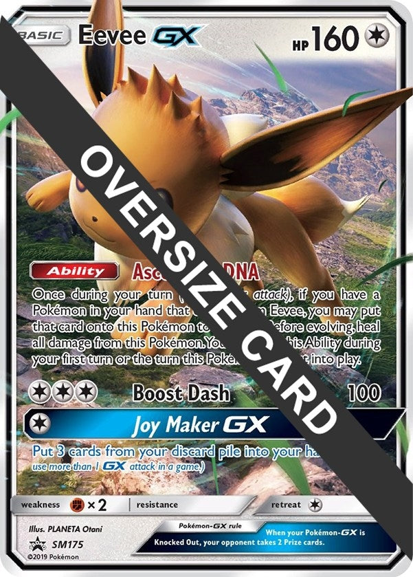 Image for Eevee GX - SM175 (SM Black Star Promo) (SM175) (Jumbo Cards) - Pokemon