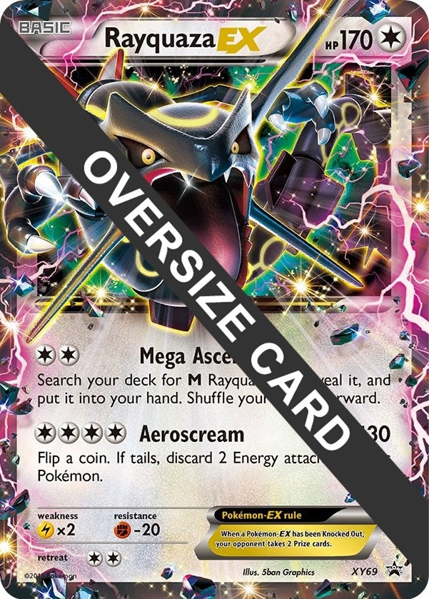 Image for Rayquaza EX - XY69 (XY69) (Jumbo Cards) - Pokemon
