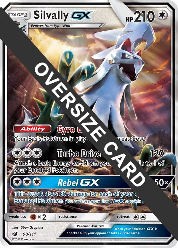 Image for Silvally GX (090/111) (Jumbo Cards) - Pokemon