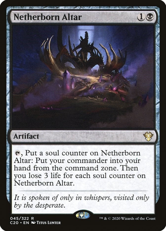 Netherborn Altar (45) (Commander 2020)