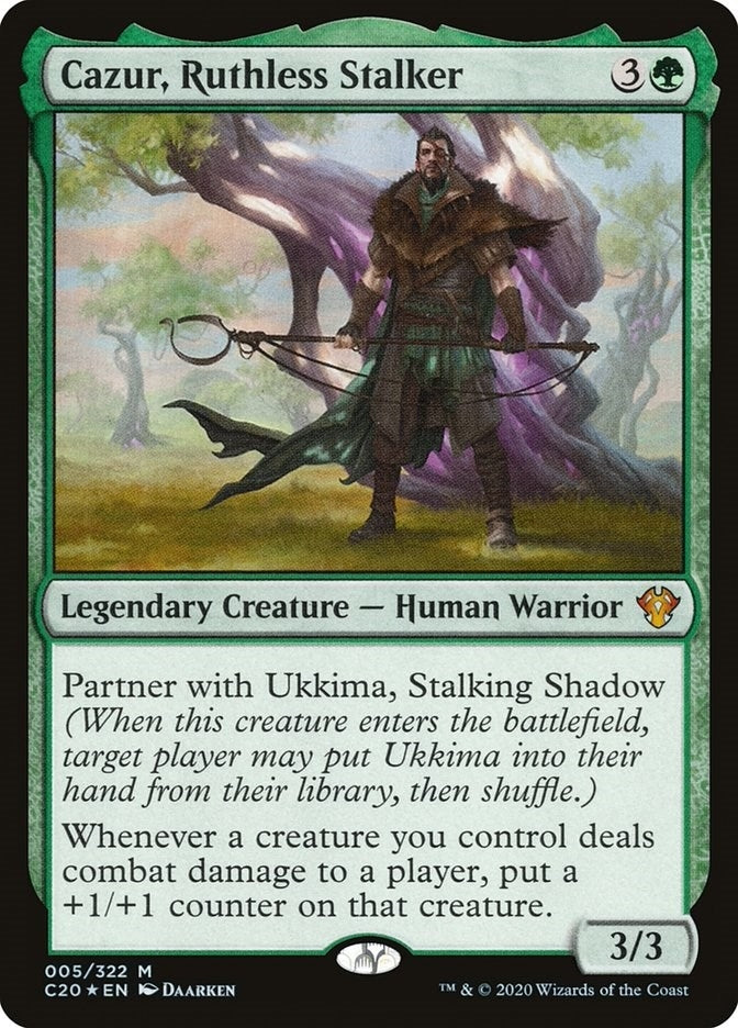 Cazur, Ruthless Stalker (5) (Commander 2020)