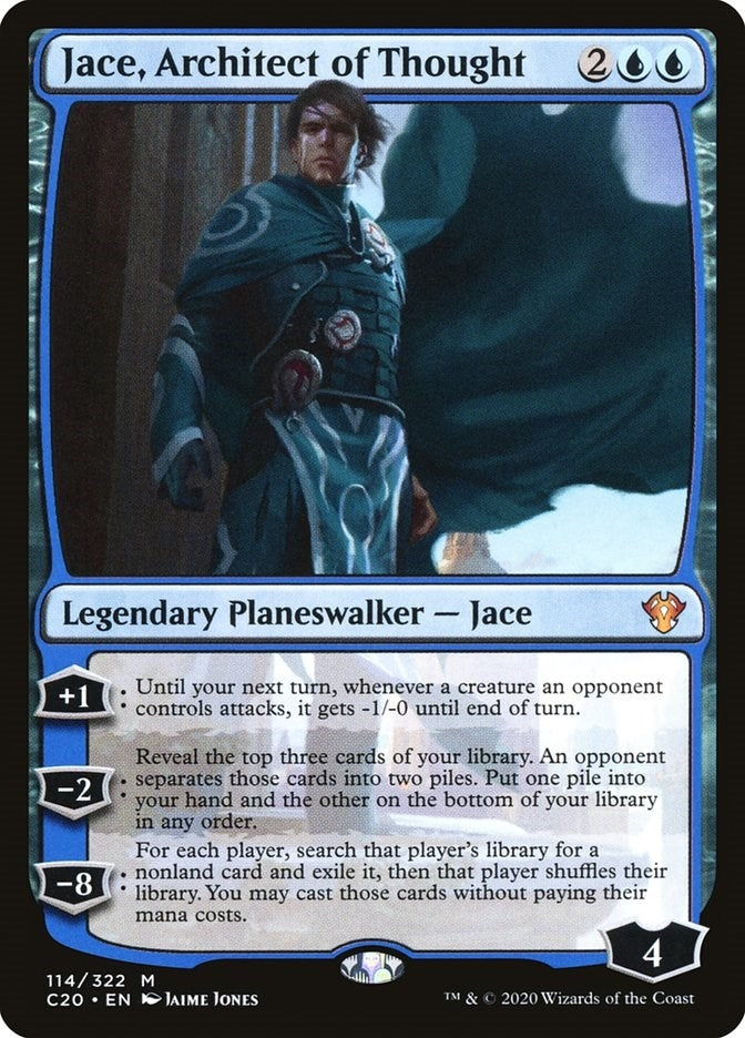 Jace, Architect of Thought (114) (Commander 2020)