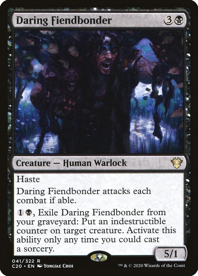Daring Fiendbonder (41) (Commander 2020)