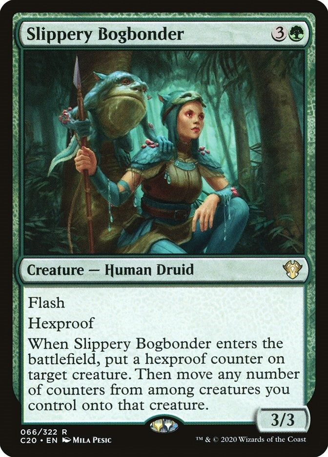 Slippery Bogbonder (66) (Commander 2020)
