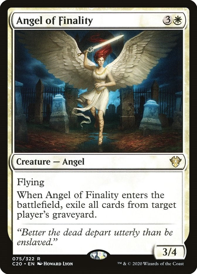 Angel of Finality (75) (Commander 2020)