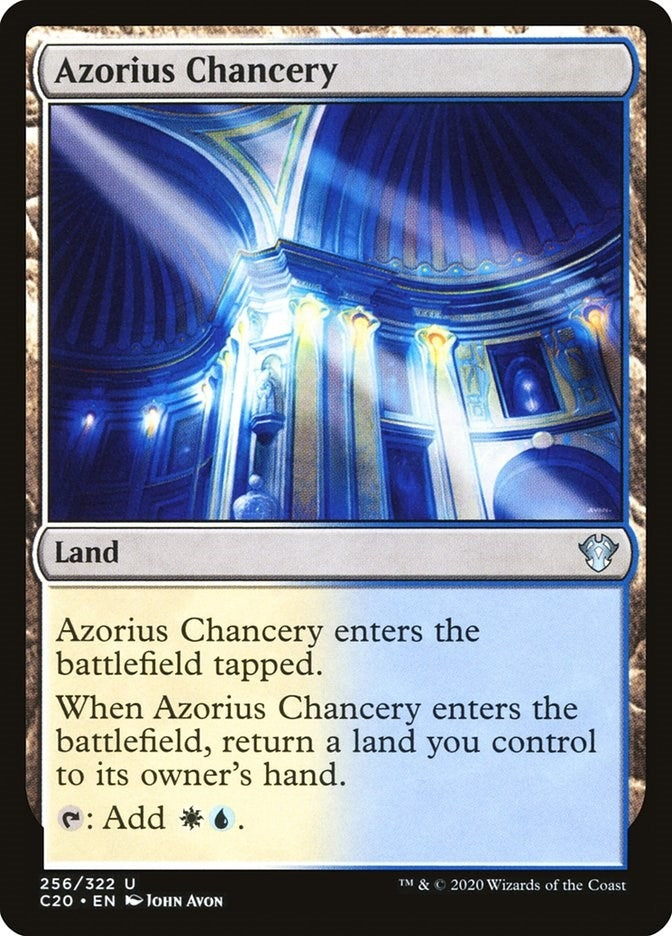 Azorius Chancery (256) (Commander 2020)