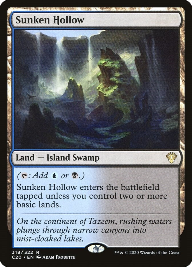 Sunken Hollow (318) (Commander 2020)