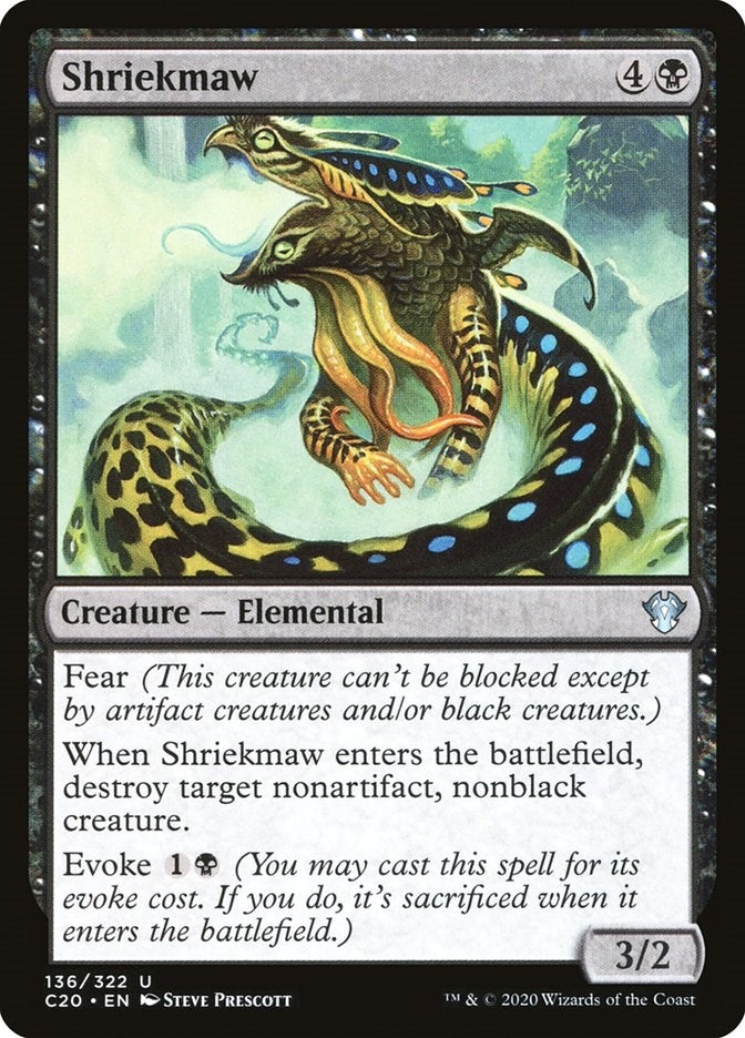 Shriekmaw (136) (Commander 2020)