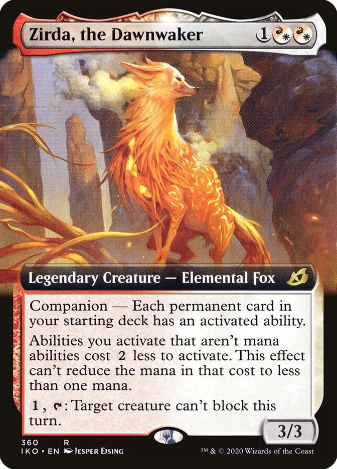 Zirda, the Dawnwaker (Extended Art) (360)