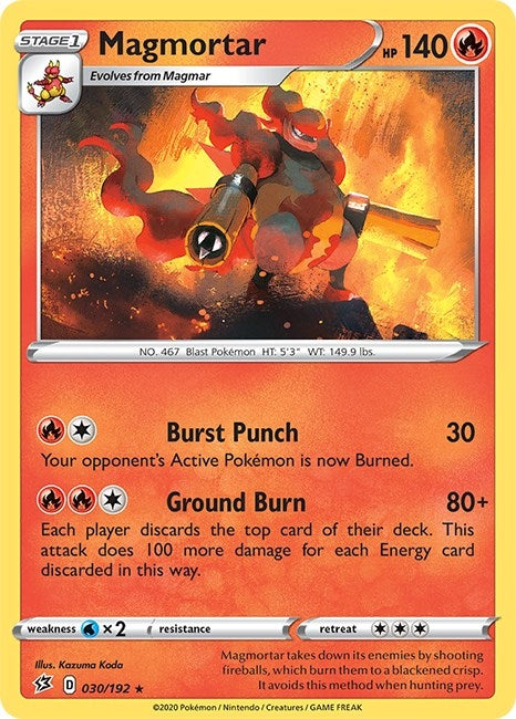 Image for Magmortar (030/192) (SWSH02: Rebel Clash) - Pokemon