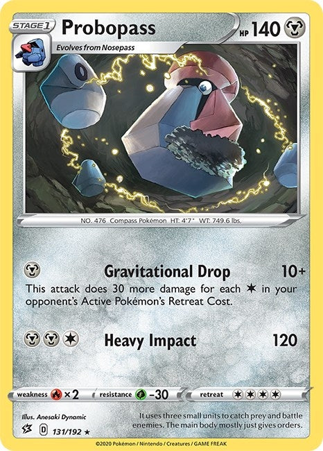 Image for Probopass (131/192) (SWSH02: Rebel Clash) - Pokemon