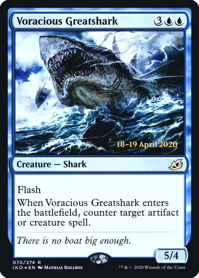 Image for Voracious Greatshark (70) - Magic: The Gathering