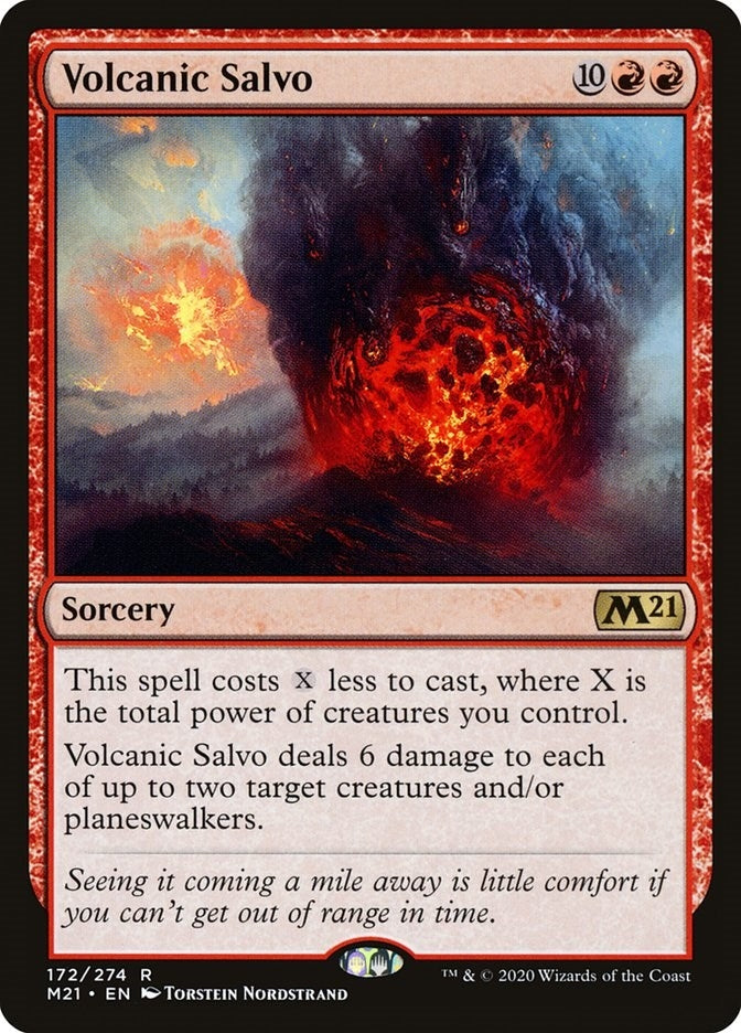 Image for Volcanic Salvo (172) - Magic: The Gathering