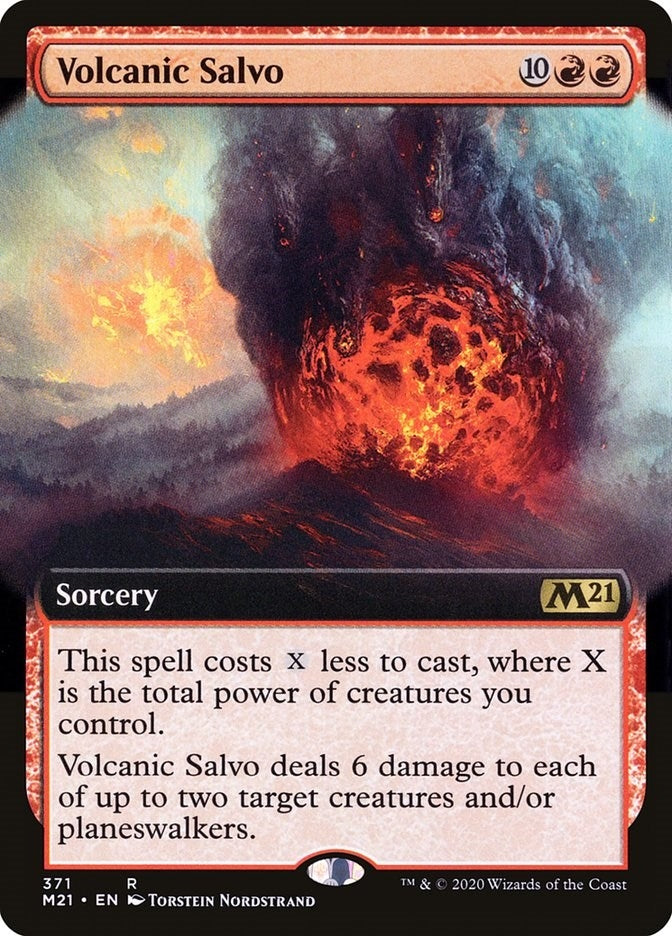 Image for Volcanic Salvo (Extended Art) (371) - Magic: The Gathering