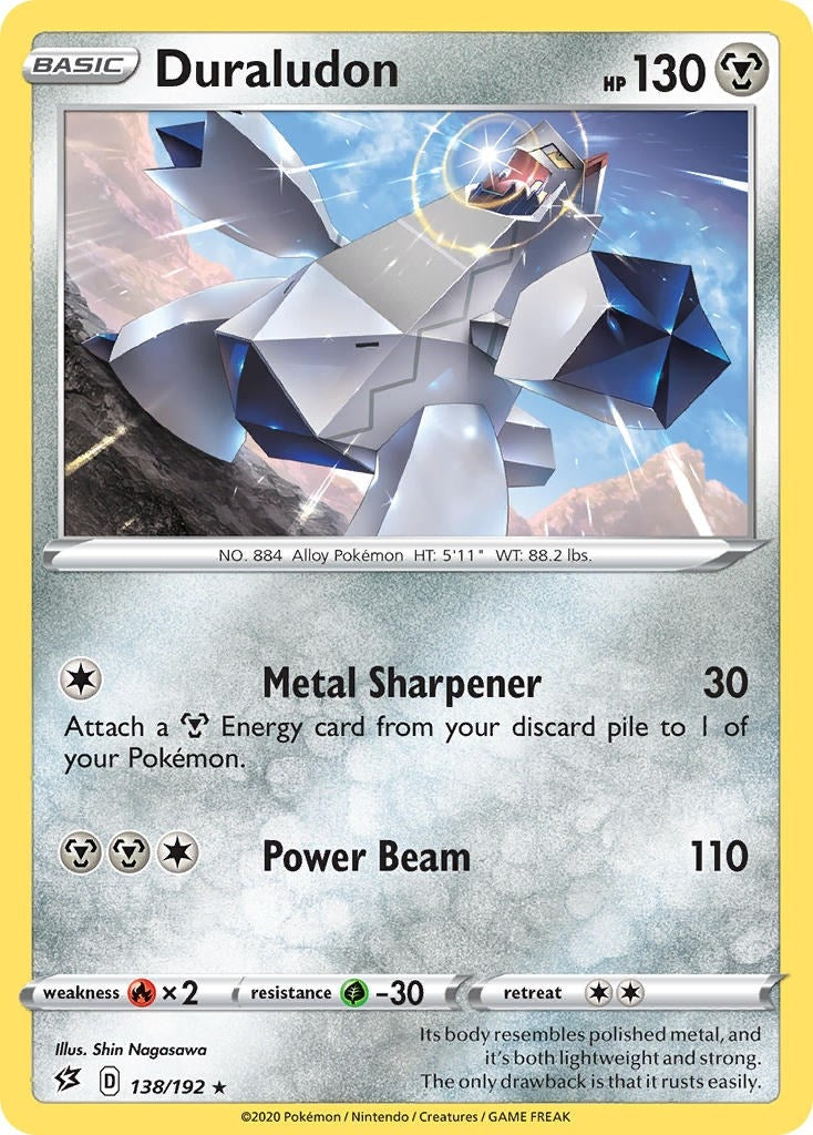 Image for Duraludon - 138/192 (SWSH Rebel Clash) (138/192) (Deck Exclusives) - Pokemon