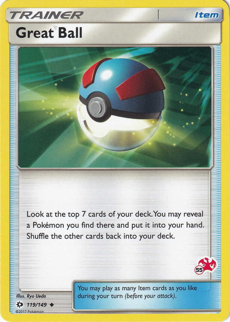 Image for Great Ball - 119/149 (#55 Charizard Stamped) (119/149) (Battle Academy) - Pokemon