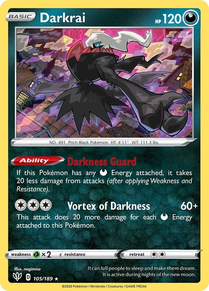Image for Darkrai (105/189) (Deck Exclusives) - Pokemon