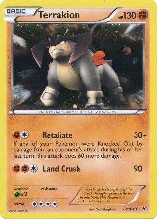 Image for Terrakion - 73/101 (Cosmos Holo) (073/101) (Blister Exclusives) - Pokemon