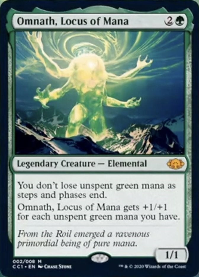 Image for Omnath, Locus of Mana (2) (Commander Collection: Green) - Magic: The Gathering