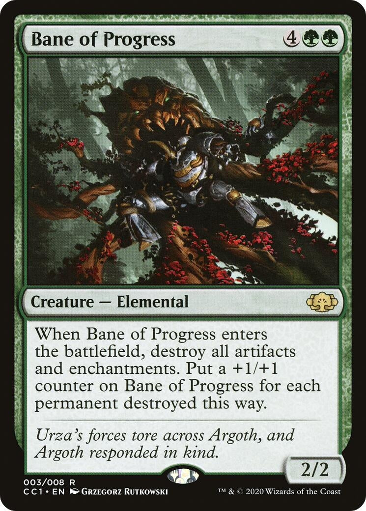 Bane of Progress (3) (Commander Collection: Green)