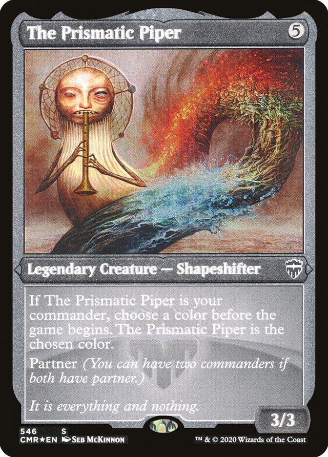 The Prismatic Piper (Foil Etched) (546) (Commander Legends)