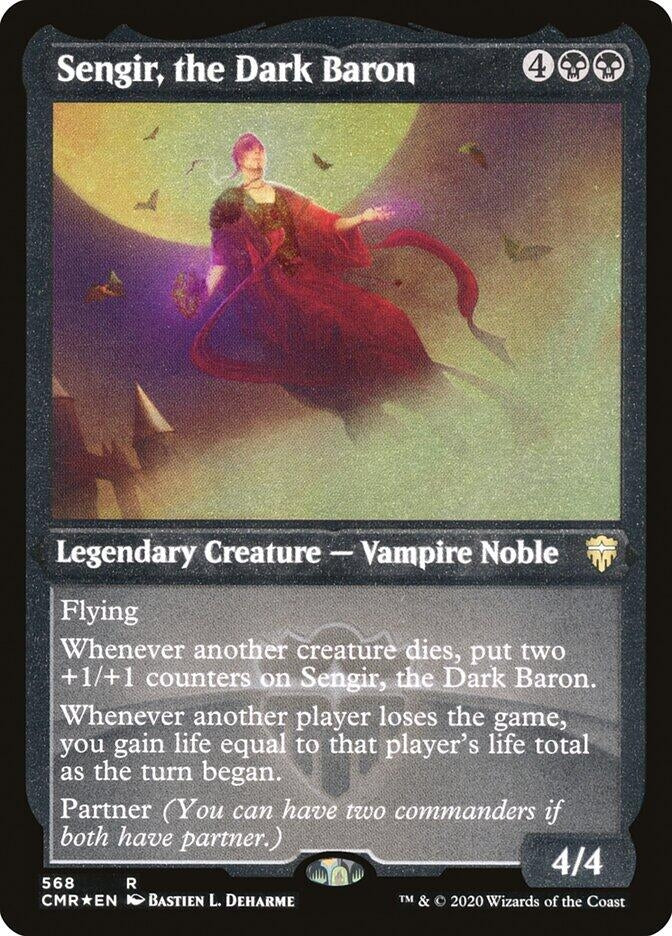 Sengir, the Dark Baron (Foil Etched) (568) (Commander Legends)