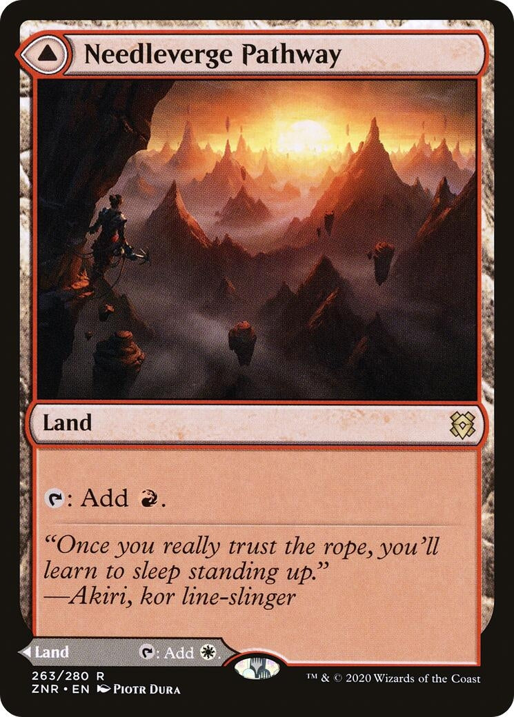 Needleverge Pathway (263) (Zendikar Rising)