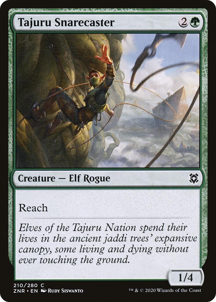 Tajuru Snarecaster (210) (Zendikar Rising) (ZNR)