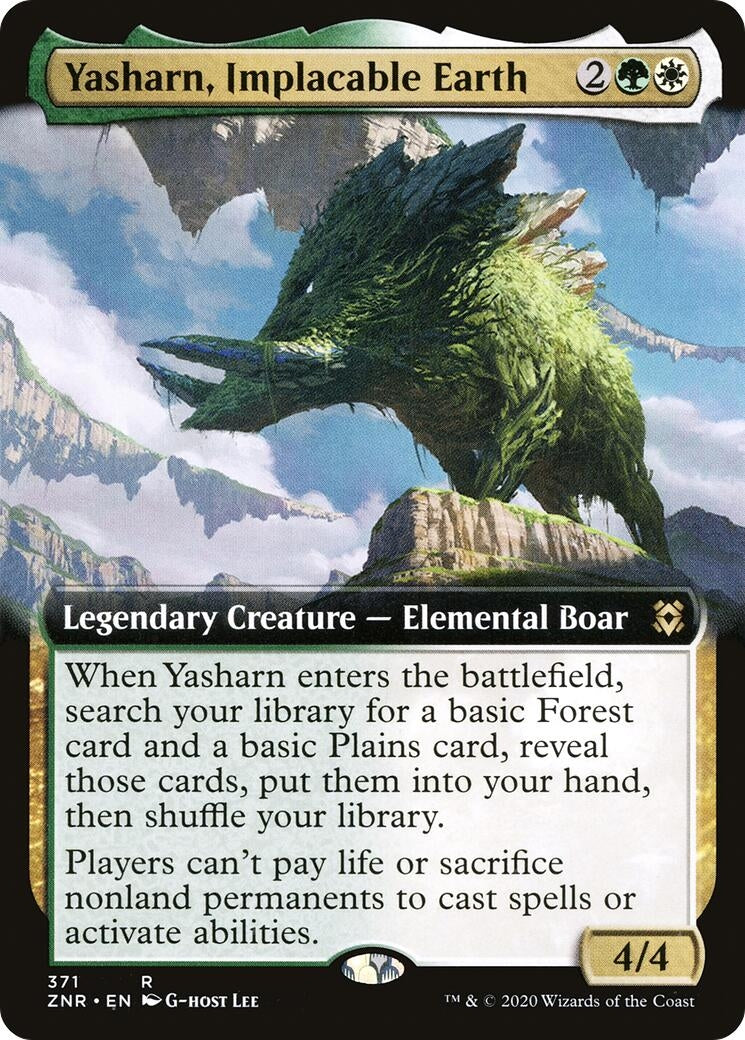 Yasharn, Implacable Earth (Extended Art) (371)