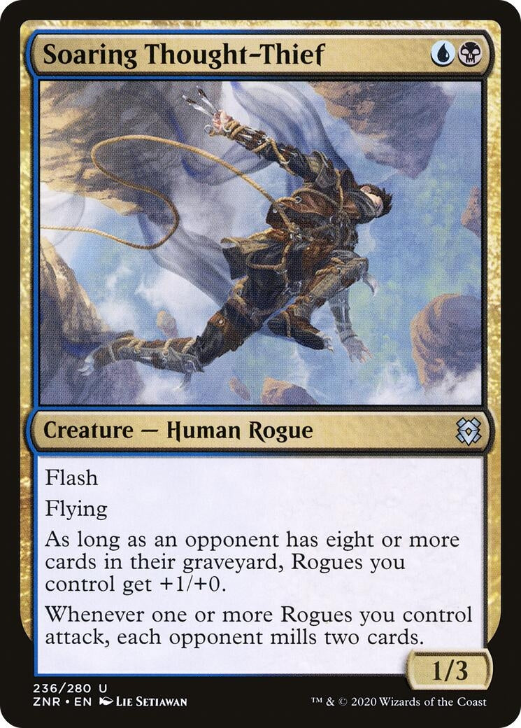 Soaring Thought-Thief (236) (Zendikar Rising) (ZNR)