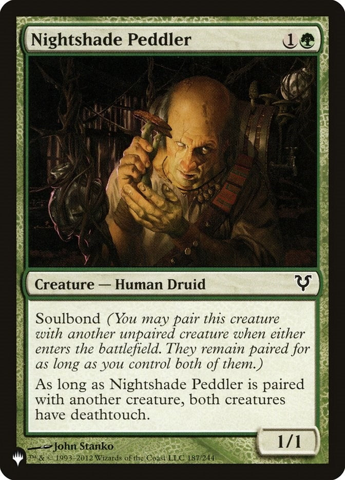 Nightshade Peddler (187/244) (The List Reprints)