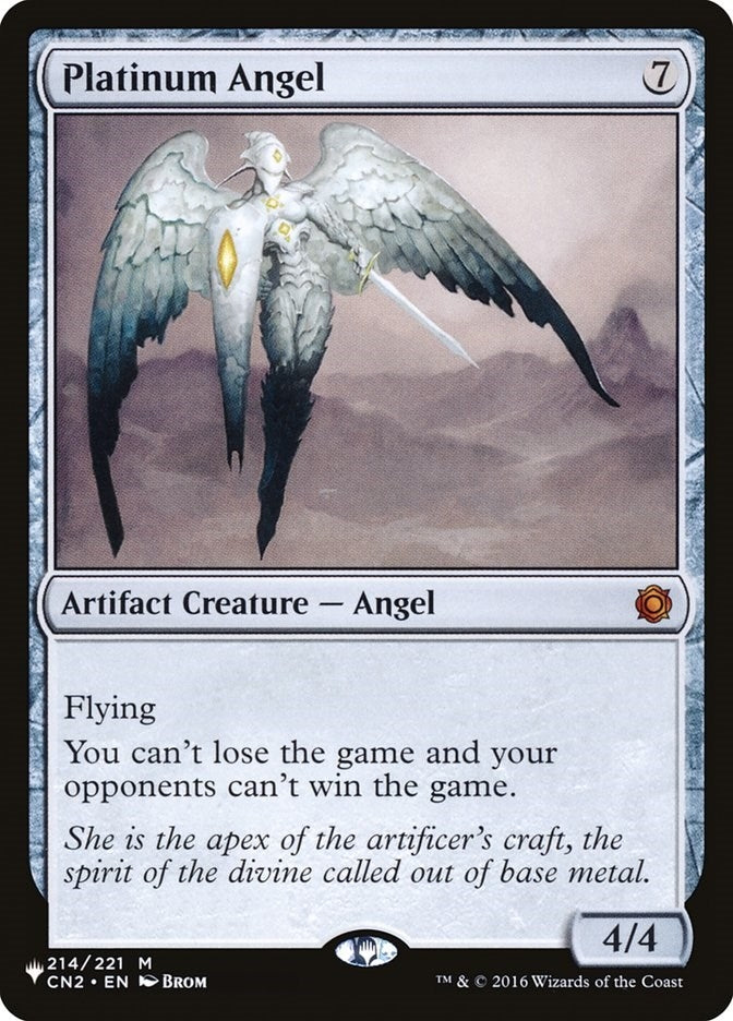 Platinum Angel (214/221) (The List Reprints)